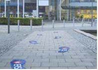 37. Outdoor Footprint Stickers