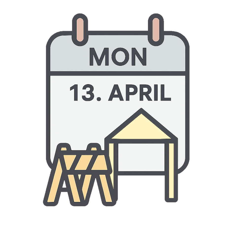 Build-Up on Mon, 13. April 2026